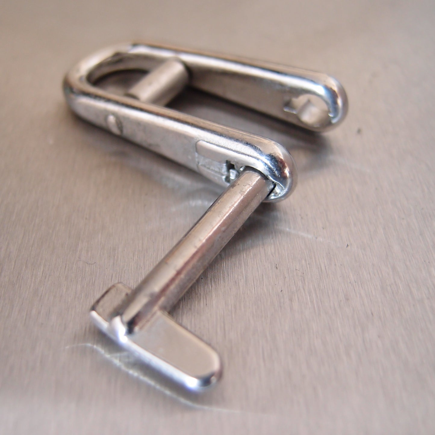 Stainless Steel Key Pin - Double Bar Long Flat - Dee Shackles - AISI 316