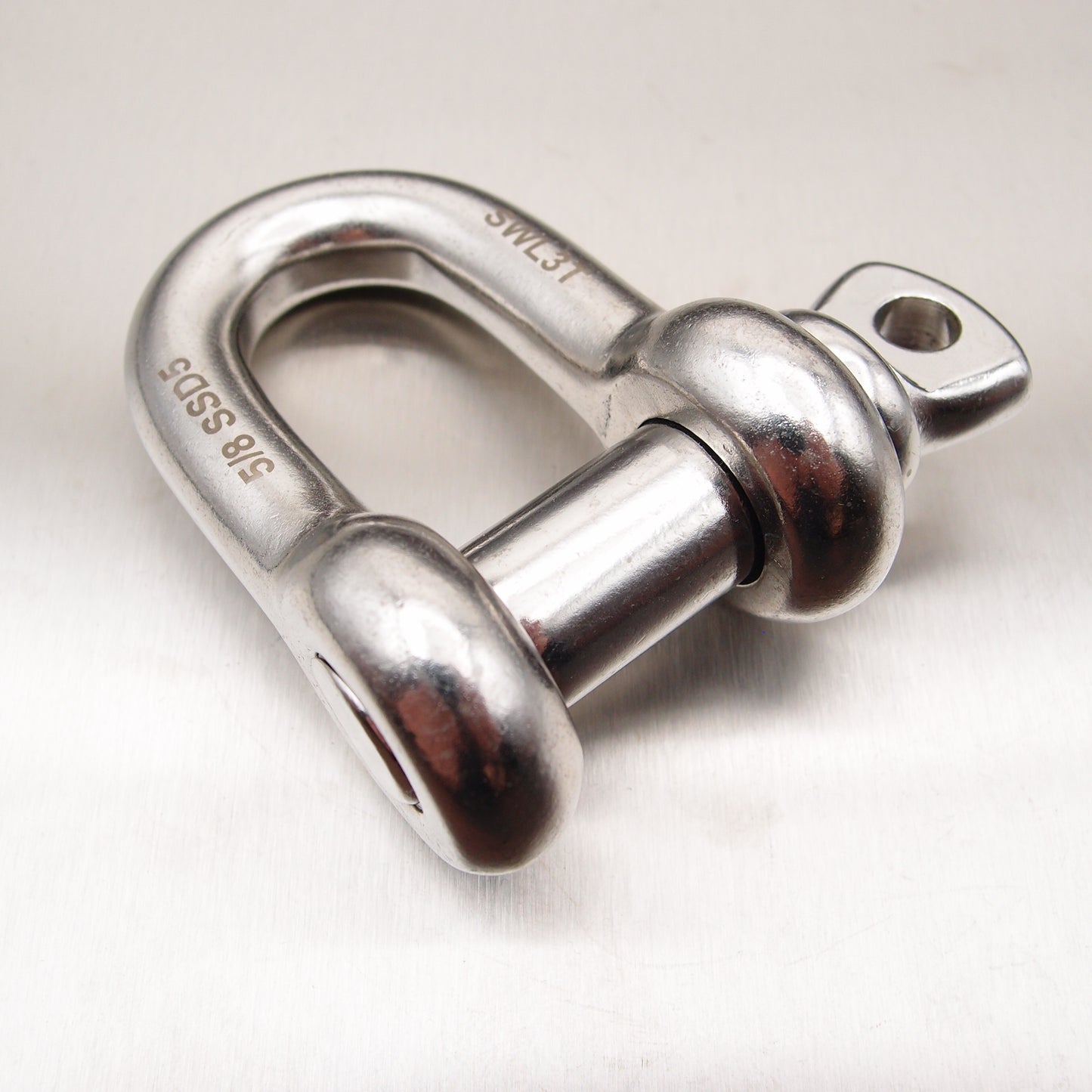 Stainless Steel Load Rated Dee Shackles 3 Ton - Old stock to clear