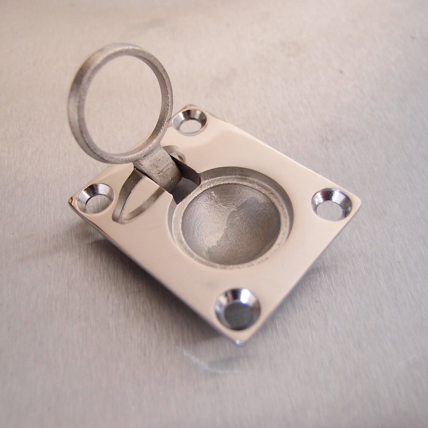 Stainless Steel Flush Lifting Pull - AISI 316