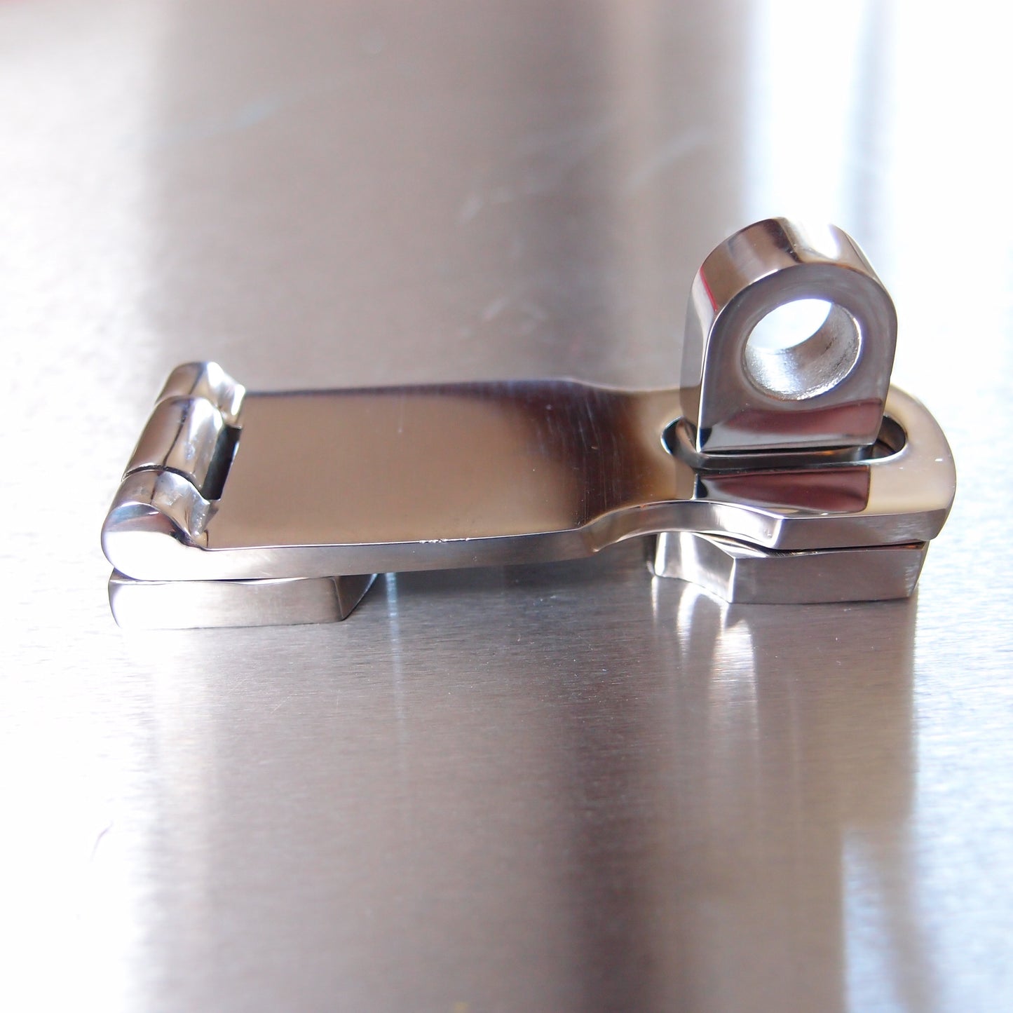 Stainless Steel Swivel Hasp and Staples - AISI 316