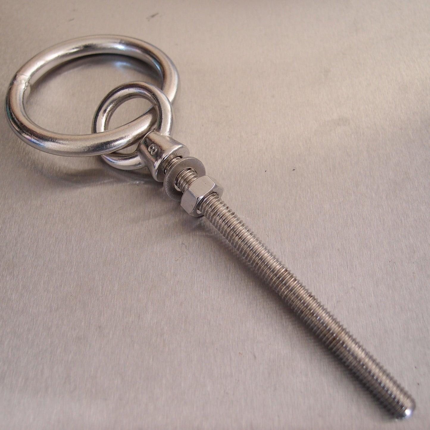 Stainless Steel Ringbolts with Nut & Washer AISI 316