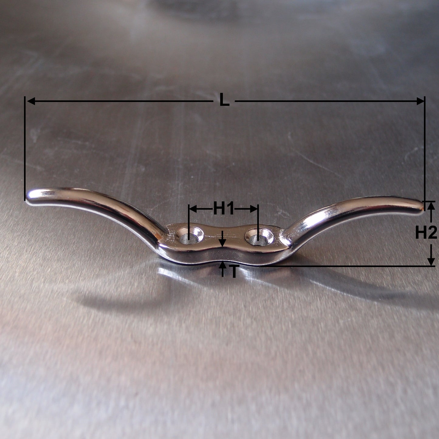 Stainless Steel Rope Cleats - AISI 316