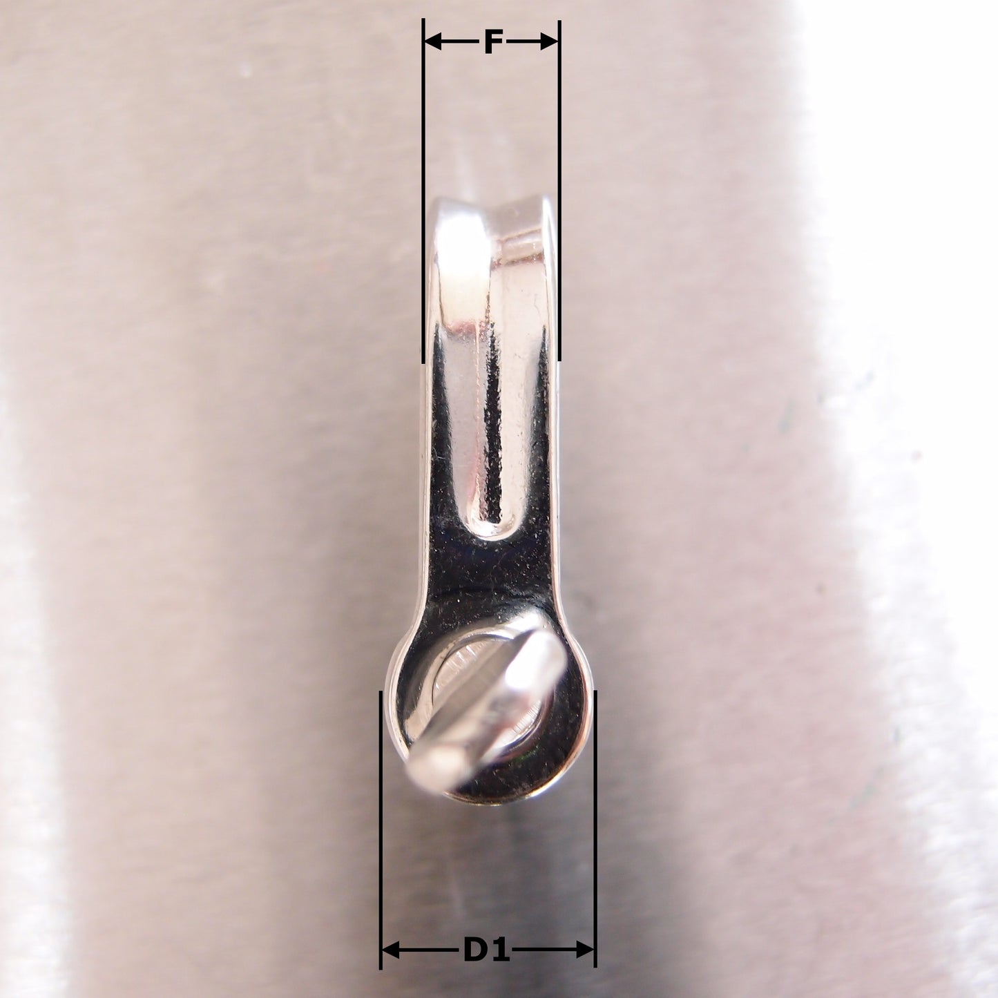 Stainless Steel Strip Dee Shackles - with Screw Pin - AISI 316