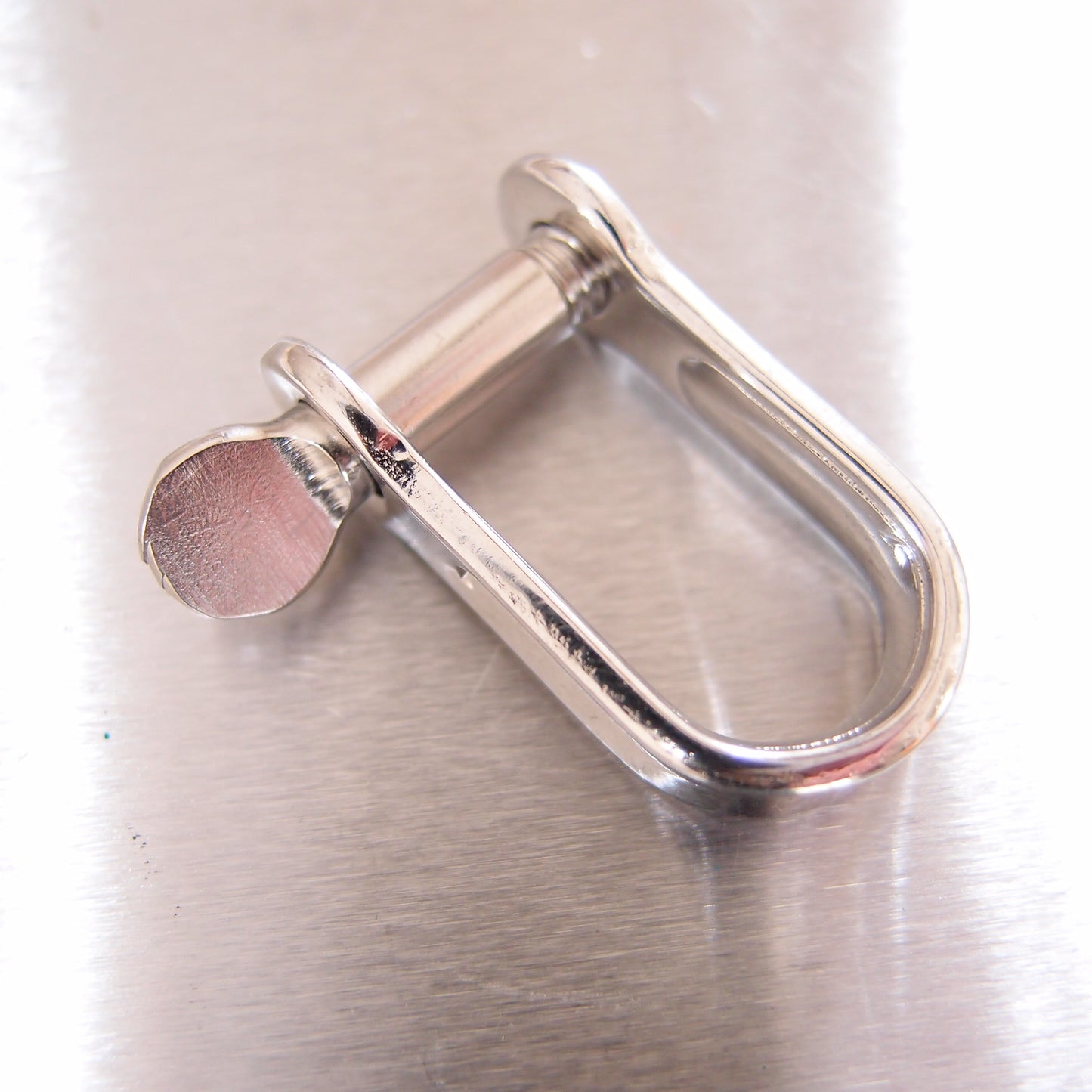 Stainless Steel Strip Dee Shackles - with Screw Pin - AISI 316