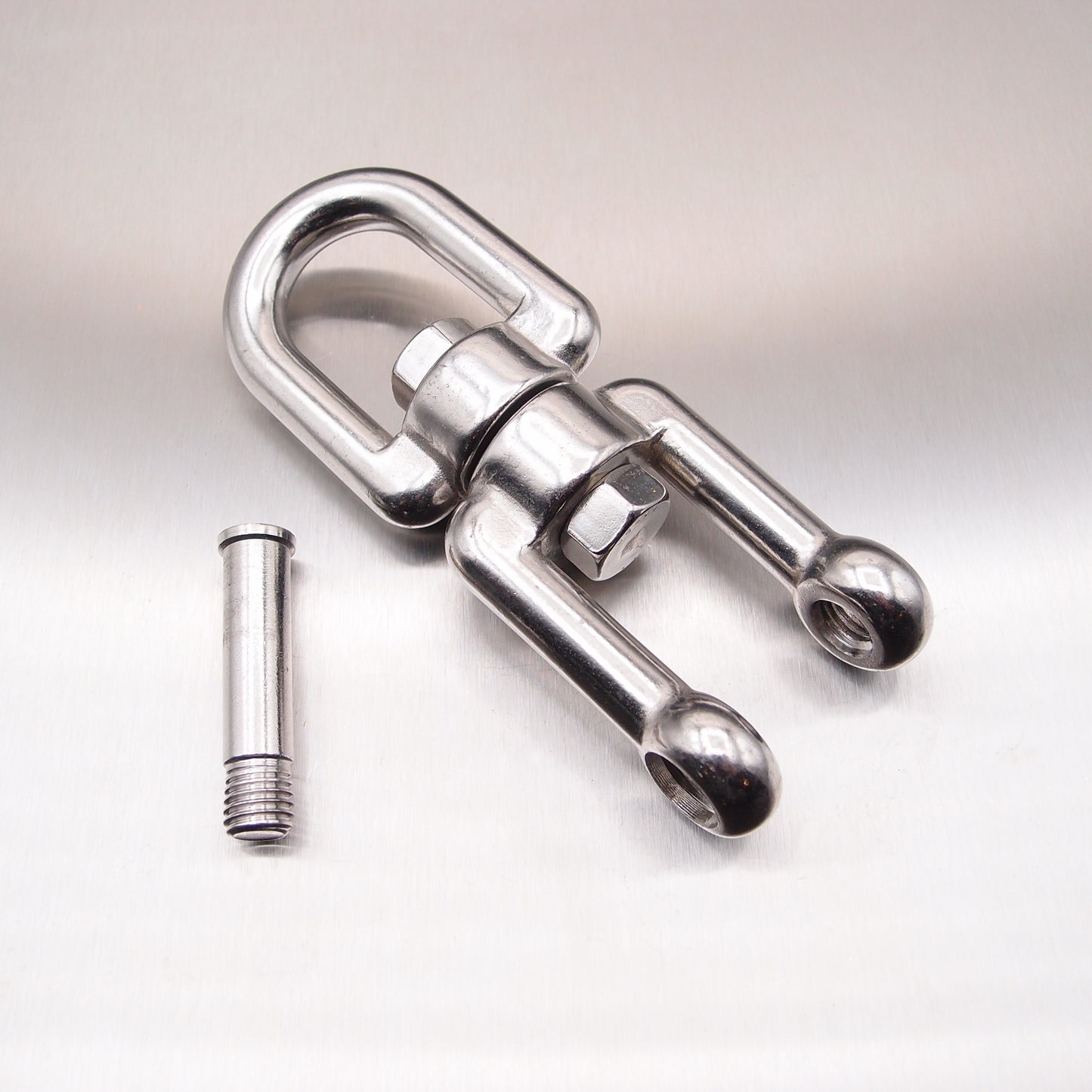 Stainless Steel Swivel Eye & Jaw With Allen Key Flush Pin - AISI 316