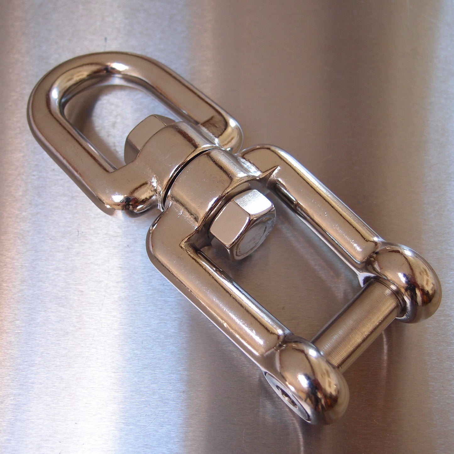 Stainless Steel Swivel Eye & Jaw With Allen Key Flush Pin - AISI 316