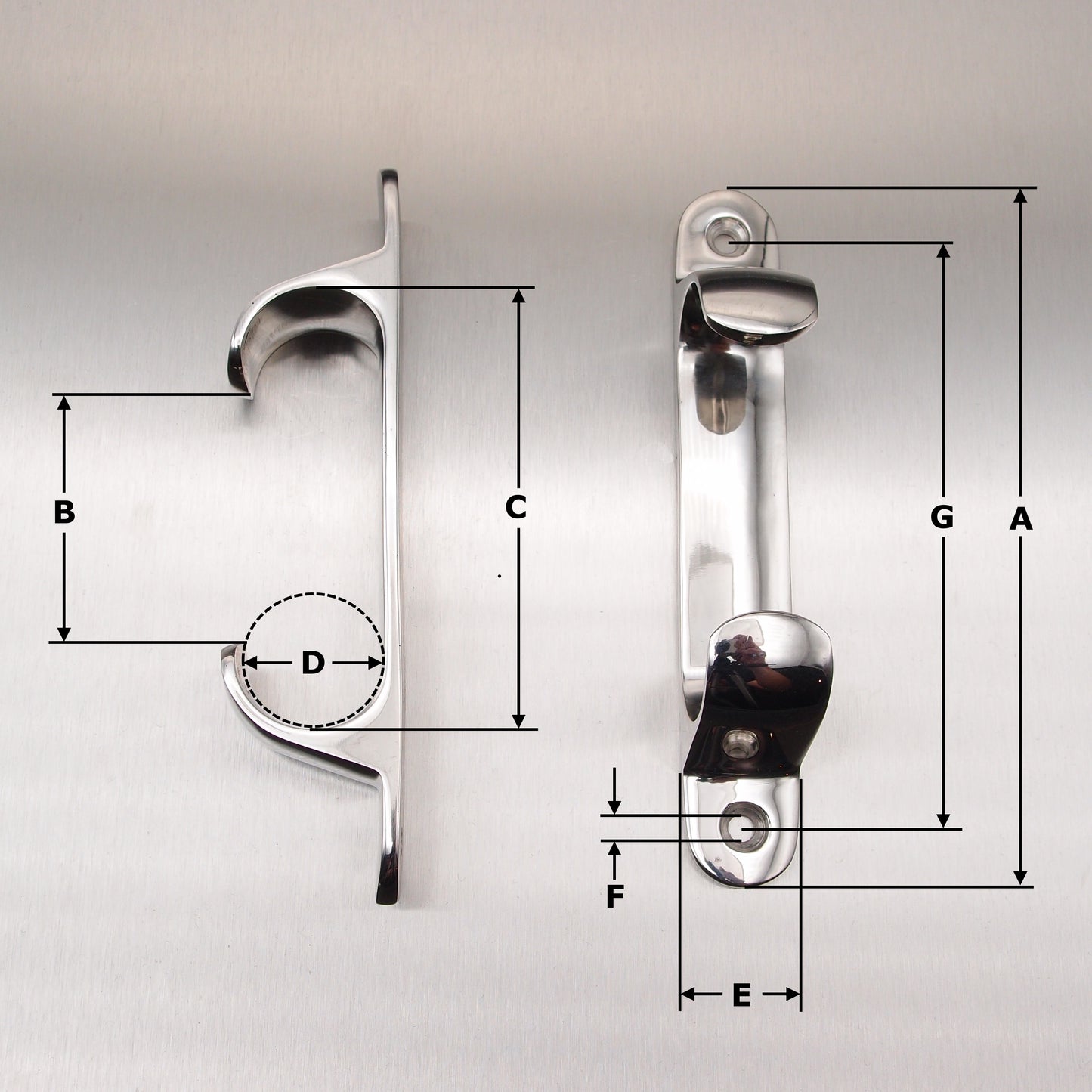 Stainless Steel Straight Fairleads - AISI 316