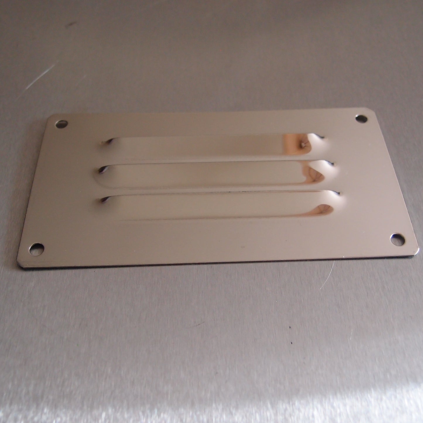 127mm x 66mm Stainless Steel Horizontal Vent SMALL AISI 304