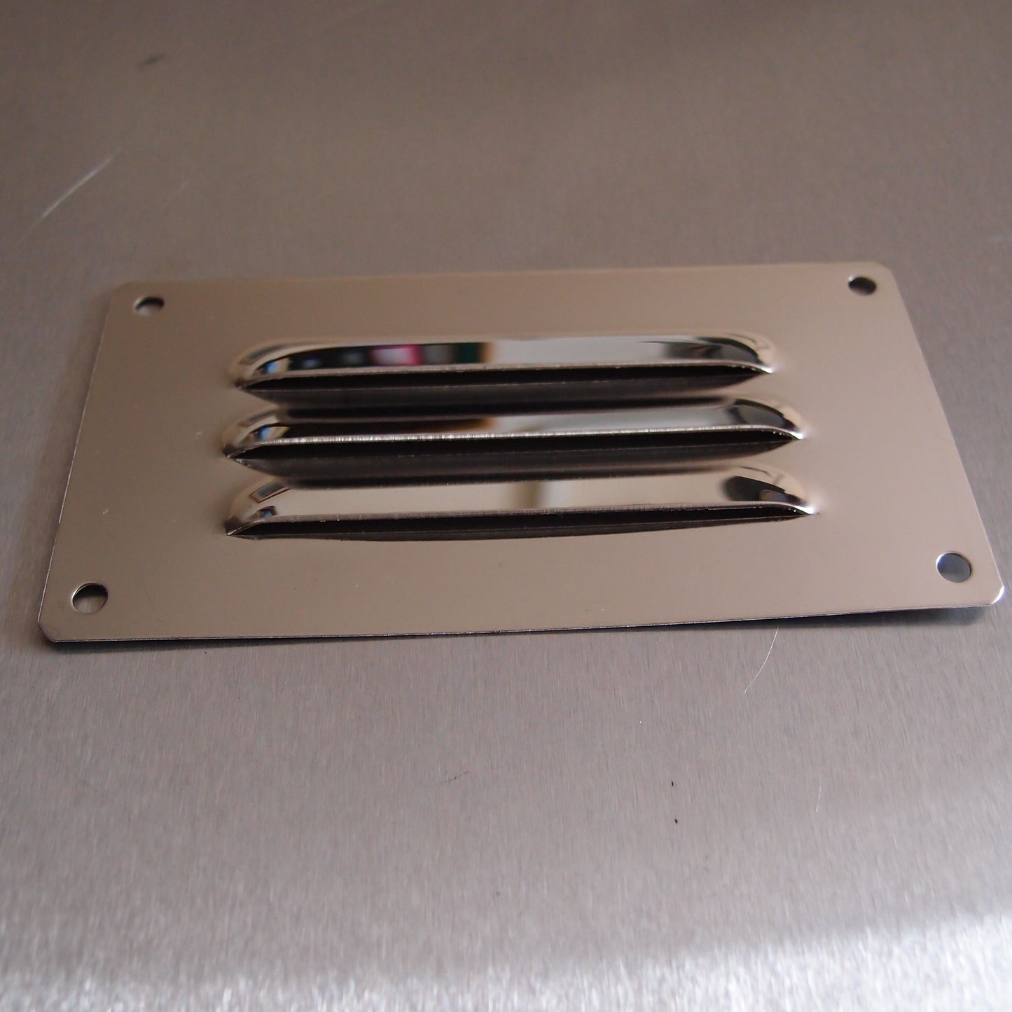 127mm x 66mm Stainless Steel Horizontal Vent SMALL AISI 304