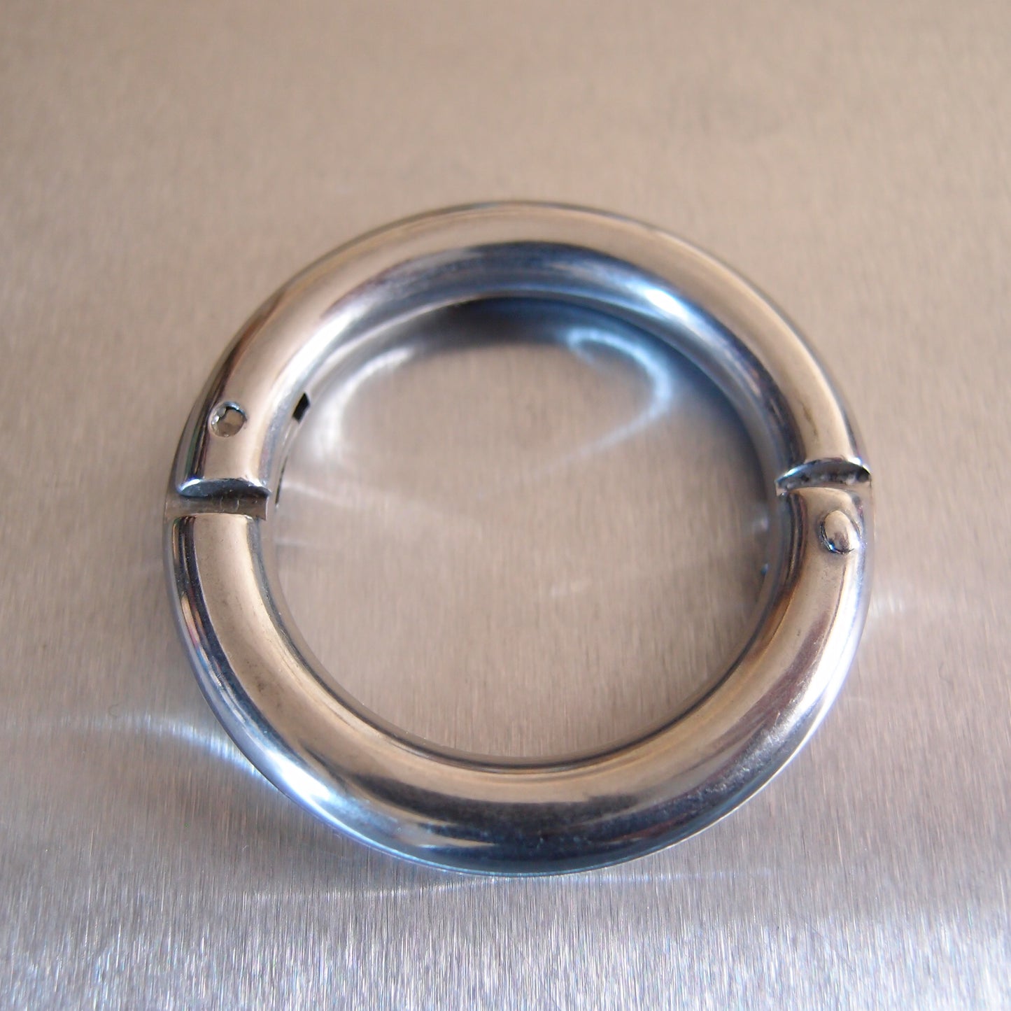 Stainless Steel Lockable Split Round Rings - AISI 316
