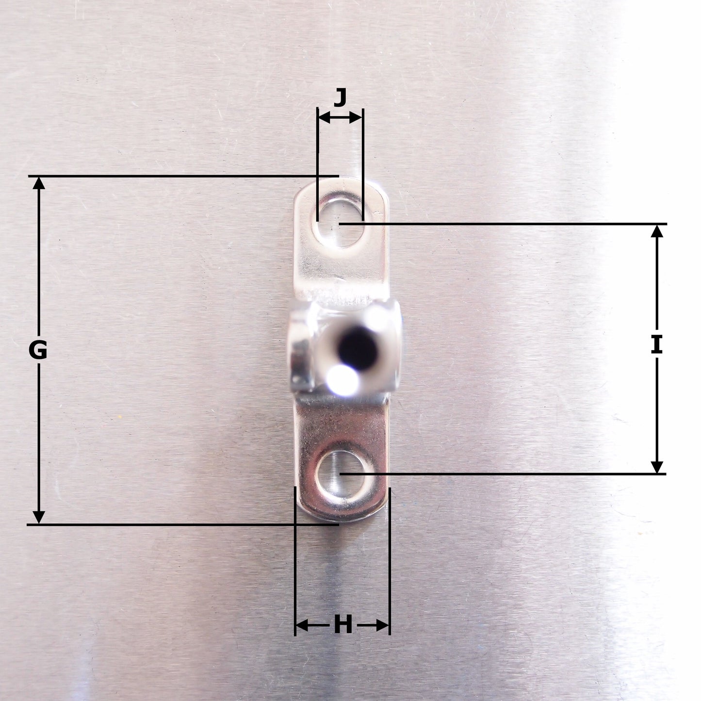 Stainless Steel Toggle Terminal - Surface Mount - AISI 316