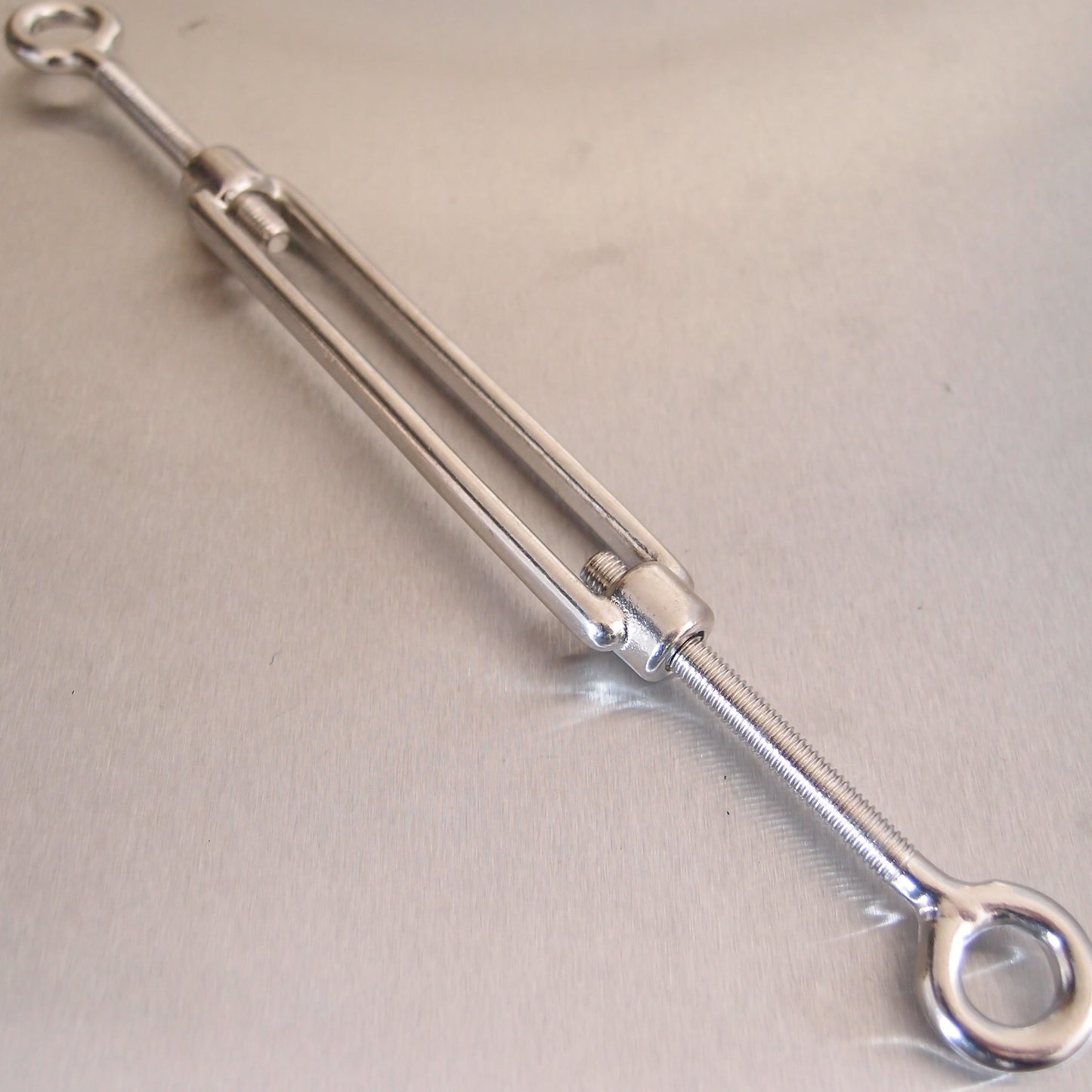 Turnbuckle - Eye & Eye - Stainless Steel AISI 316 - Open Body Straining Screw