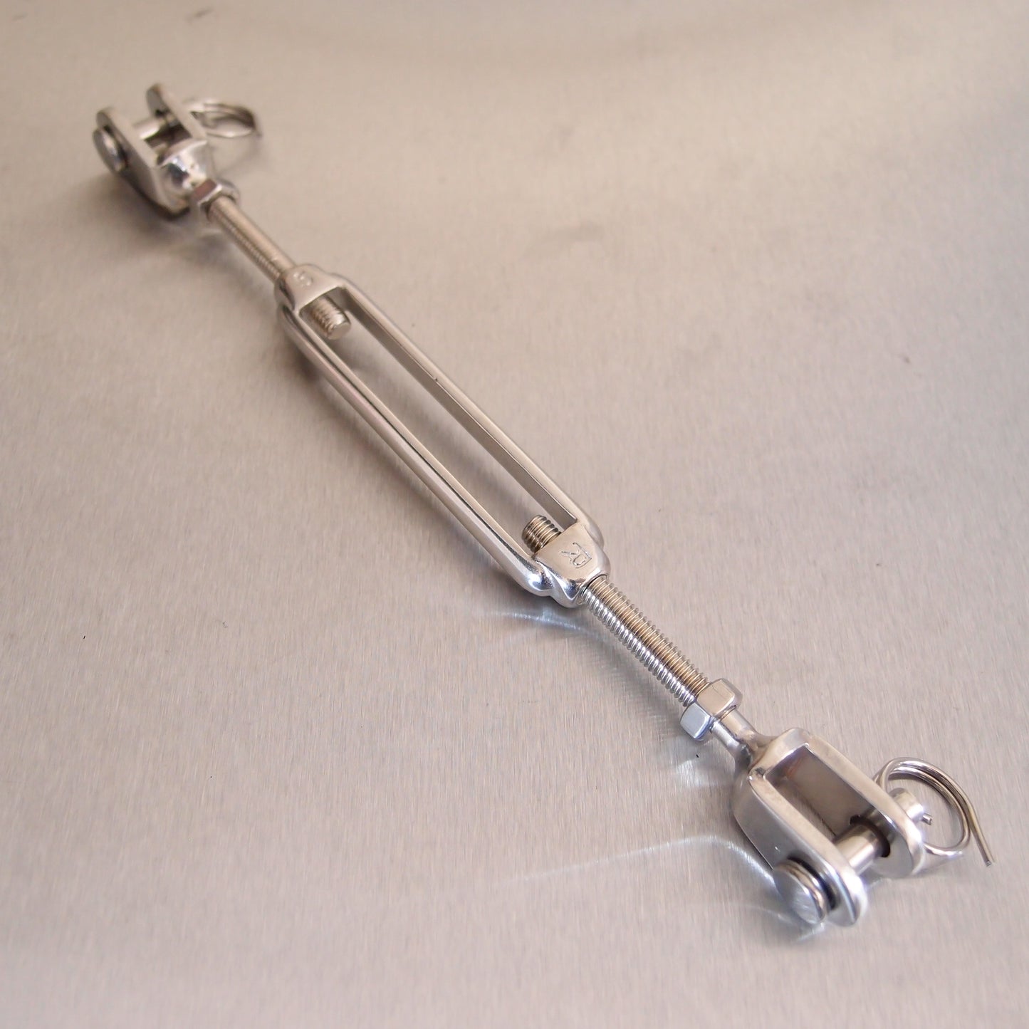 Turnbuckle - Jaw & Jaw - Stainless Steel AISI 316 - Open Body Straining Screw
