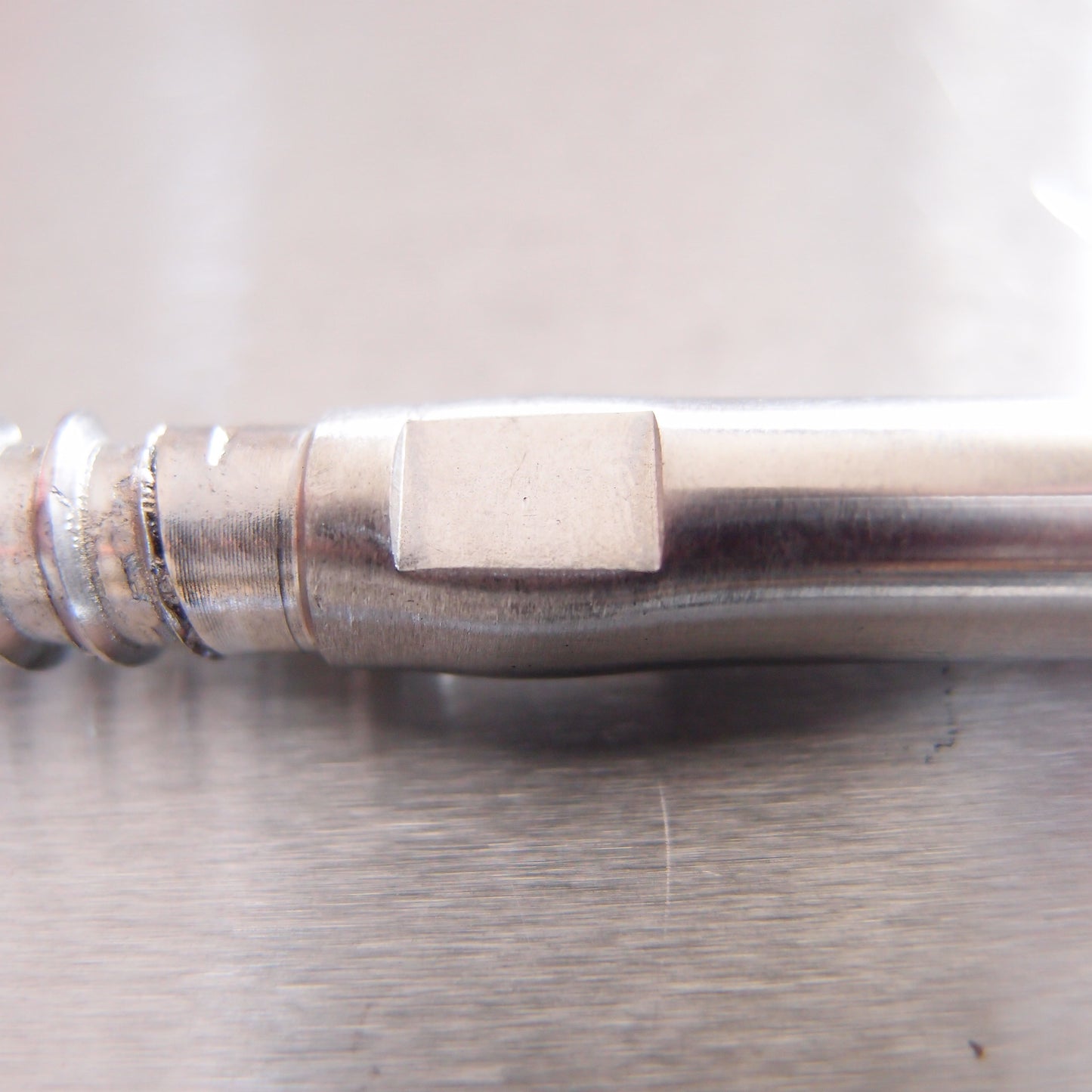 Swage Stud Terminal with Wood Screw Thread - Stainless Steel AISI 316