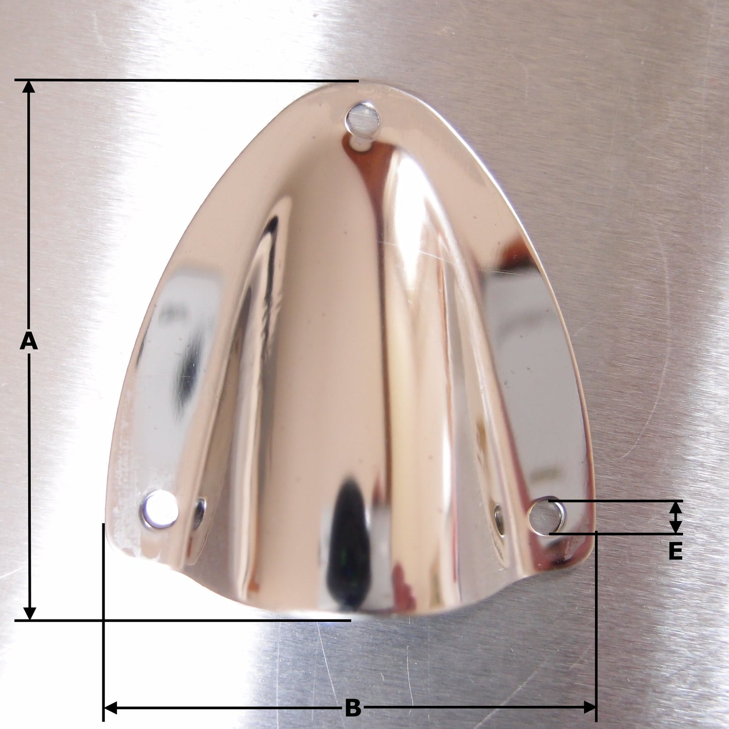Clamshell Vent - Stainless steel AISI 304