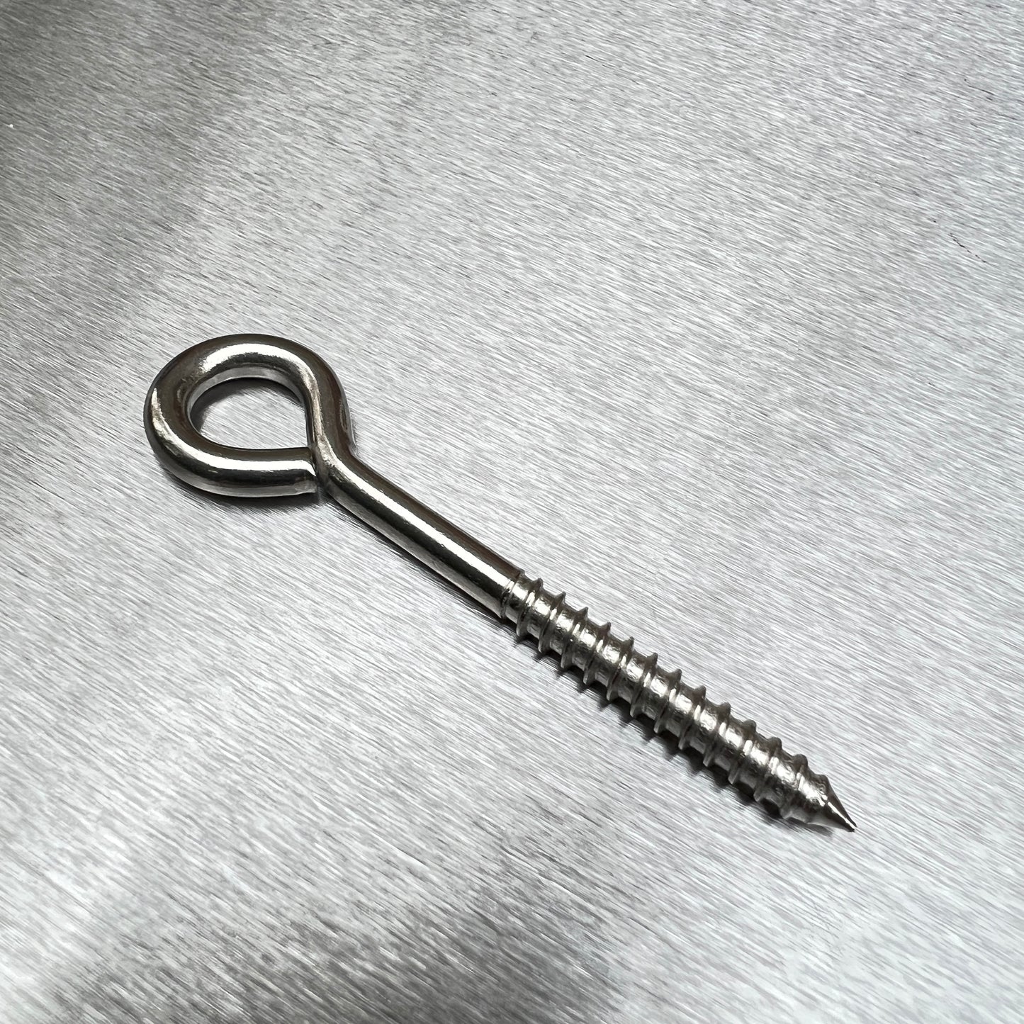 Stainless Steel Vine Eyes - Wood Screw Eye