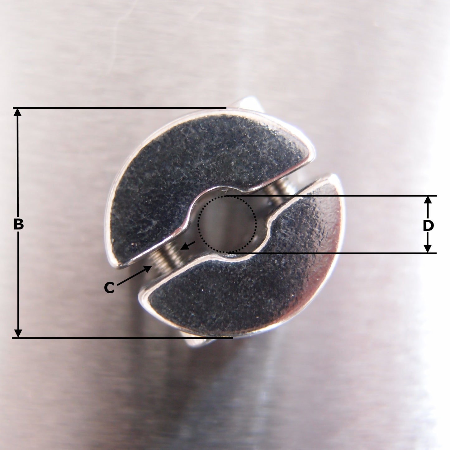 Wire Rope Stopper - Stainless steel AISI 316