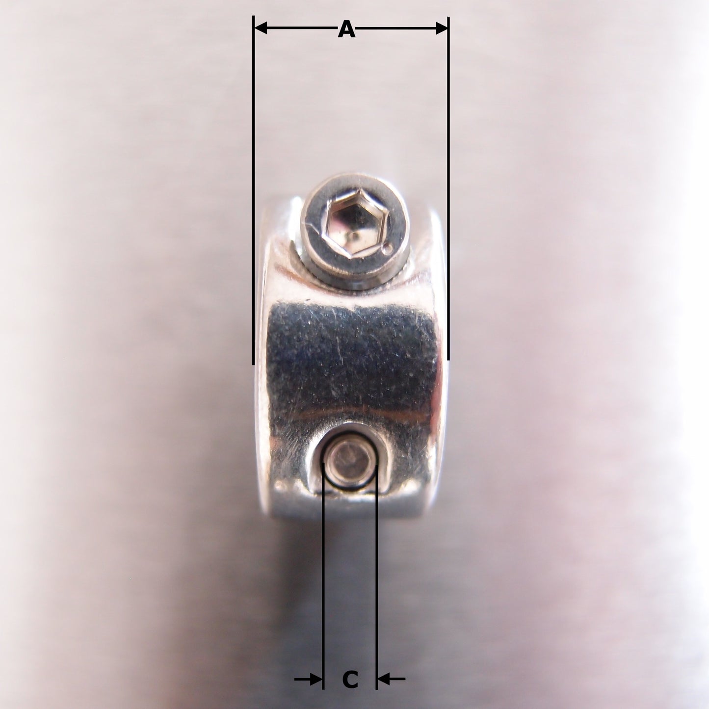 Wire Rope Stopper - Stainless steel AISI 316