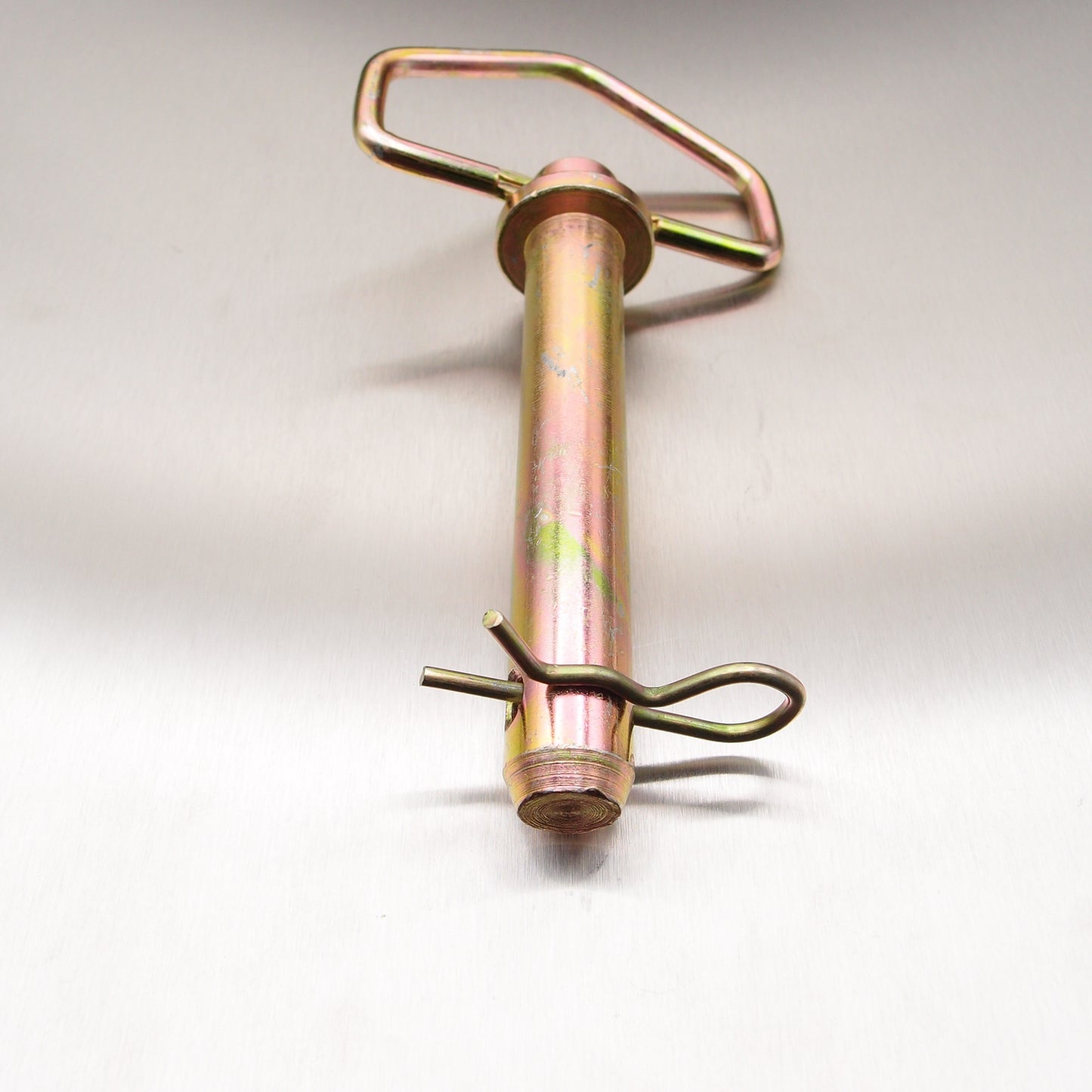 Tow Pins Drop Handle - Hitch Pins - Yellow Passivated