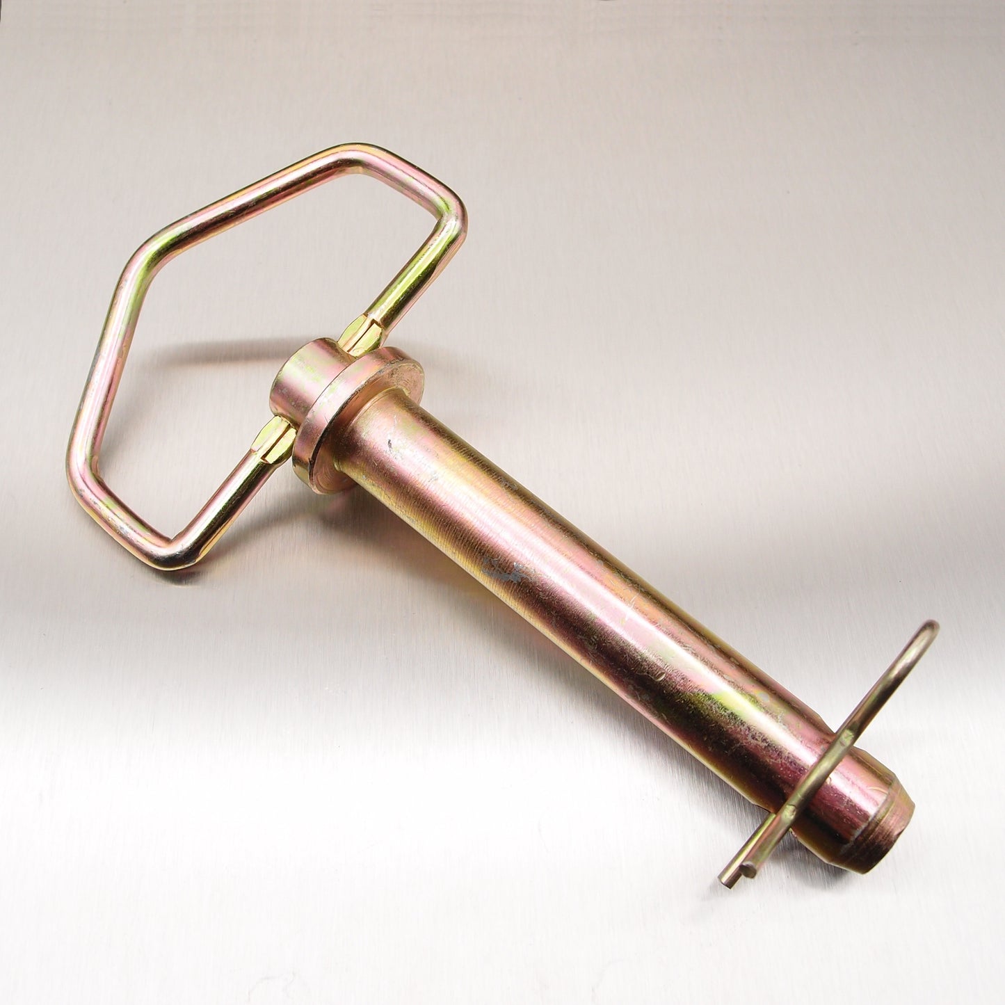 Tow Pins Drop Handle - Hitch Pins - Yellow Passivated