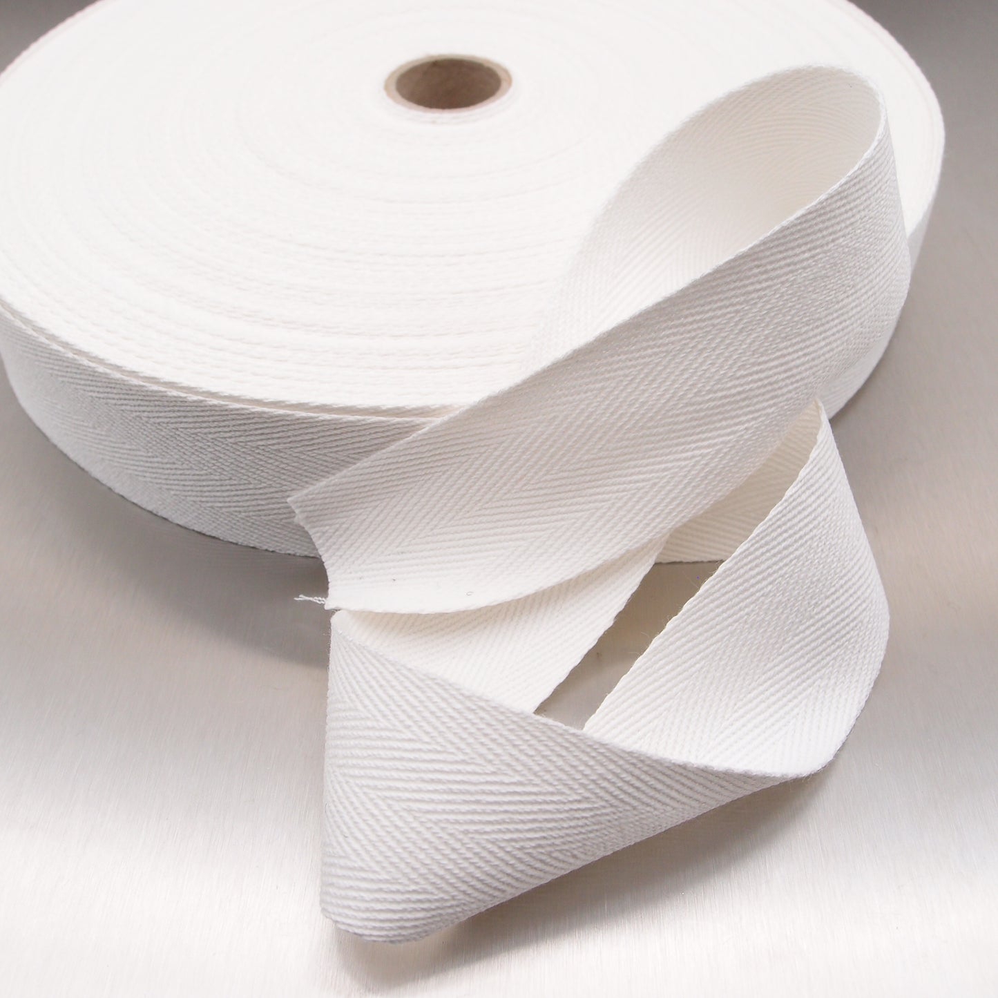 Cotton Herringbone Webbing Tape x 50m roll