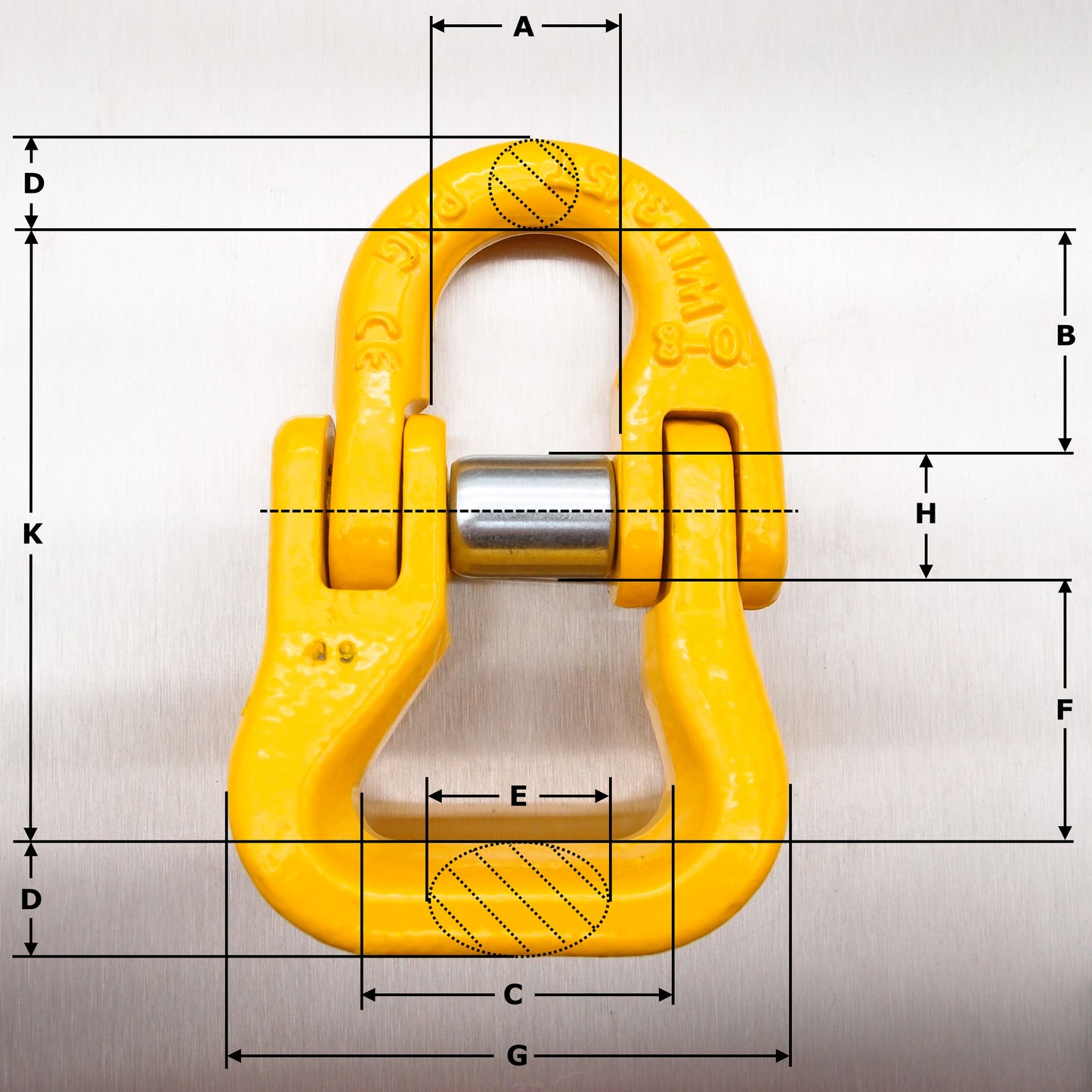 Grade 8 Webbing Sling Connector