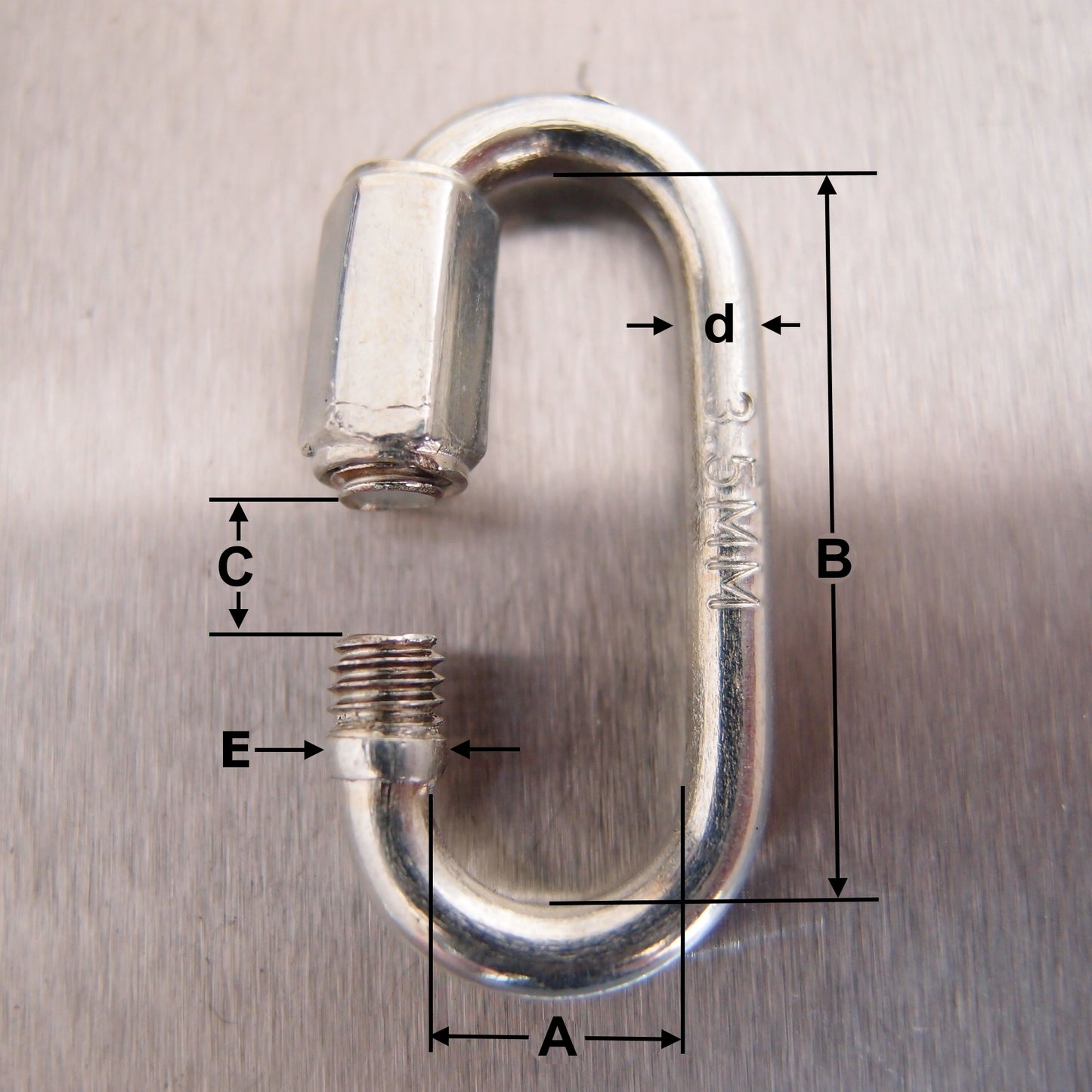 Quick Link - Zinc Plated Steel