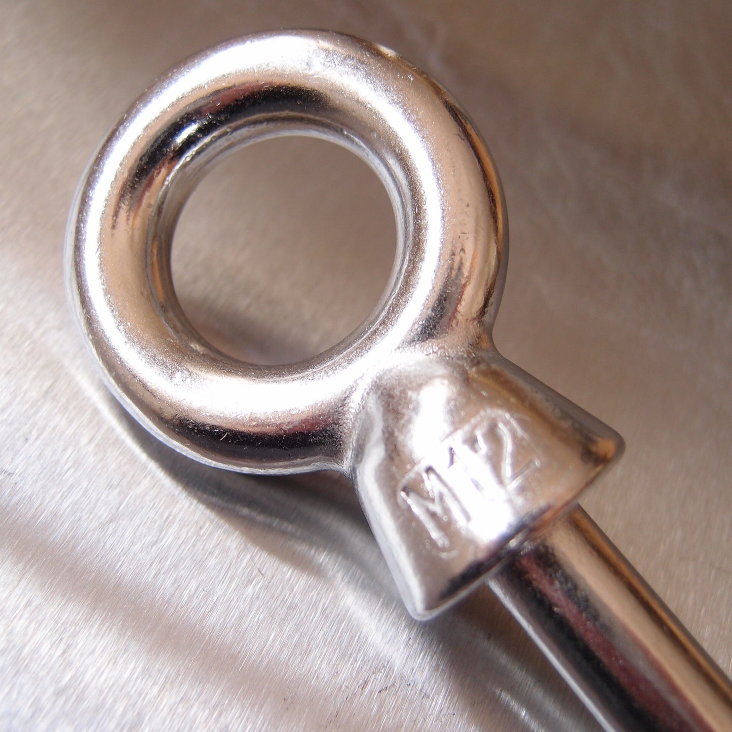 Stainless Steel Eyebolt with Lag Thread - Woodscrew Thread - AISI 316