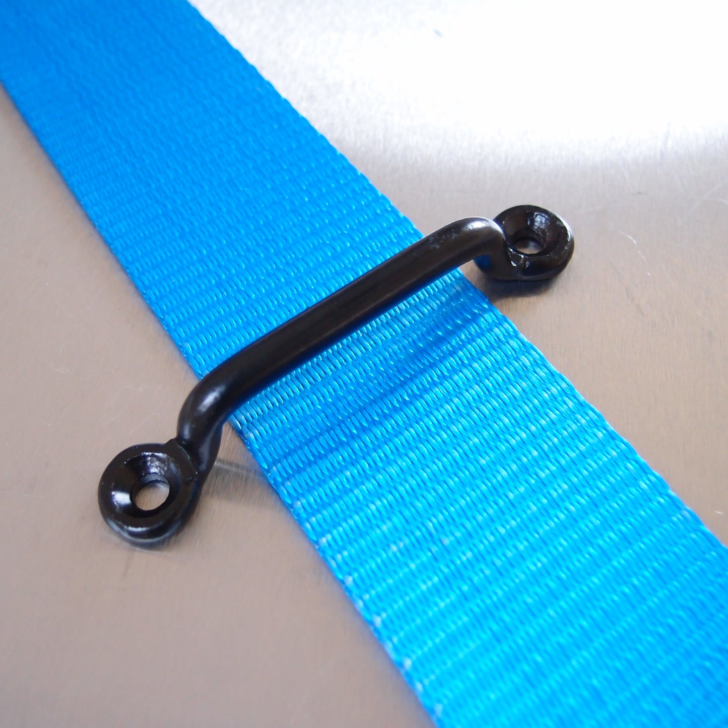 Webbing Bridges / Strap Staples - Black Coated