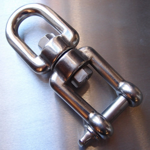 Stainless Steel Swivels - Eye & Jaw - AISI 316