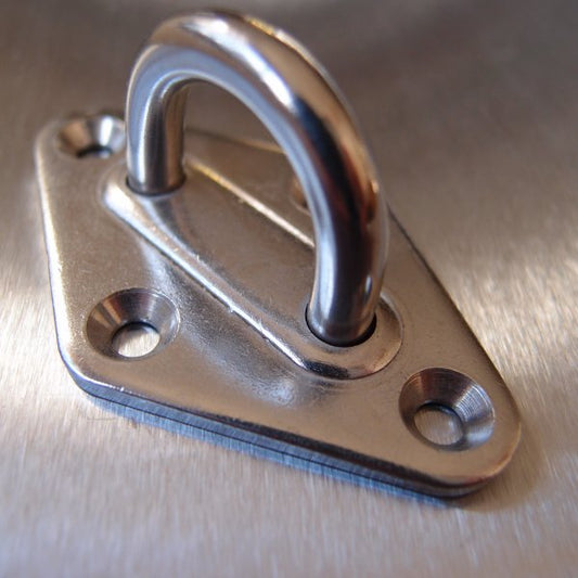 Stainless Steel Four Hole Diamond Eye Plates AISI 304