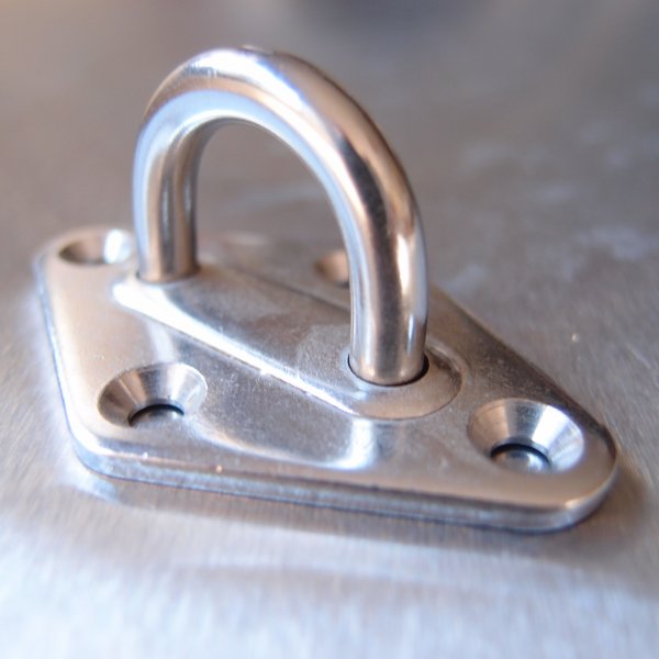 Stainless Steel Four Hole Diamond Eye Plates AISI 304