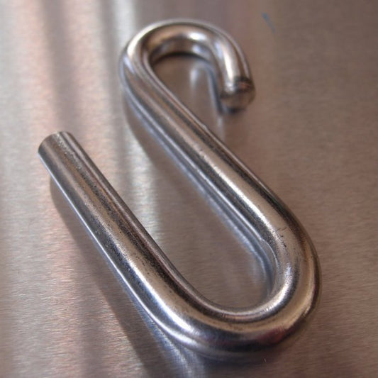 Stainless Steel Long Arm S Hooks - AISI 316