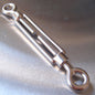 Stainless Steel Open Body Turnbuckles - Straining Screw - Eye and Eye - AISI 316