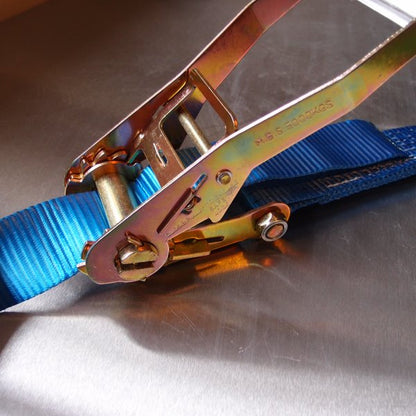 50mm Ratchet Strap, 4000kg with Claw Hooks