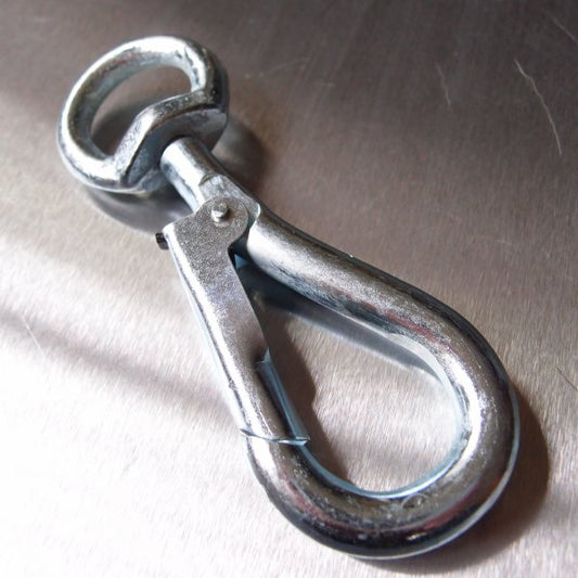 Standard Springhooks to Swivel: Zinc Plated