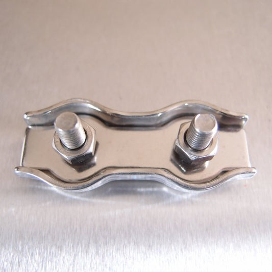 Stainless Steel Duplex Wire Rope Grips - AISI 316