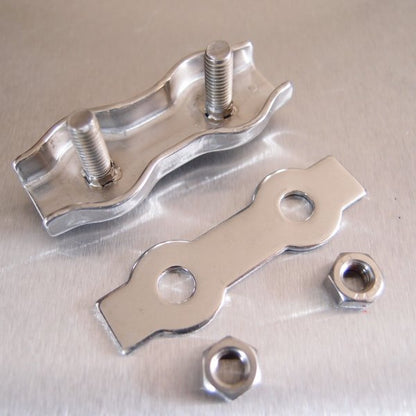 Stainless Steel Duplex Wire Rope Grips - AISI 316