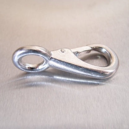 Stainless Steel Fixed Eye Boat Snap Hook AISI 316