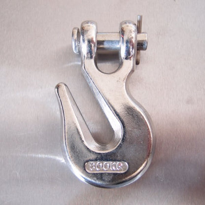 Stainless Steel Clevis Type Grab Hook - AISI 316