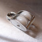 Awning Pulleys - Nylon Sheave with Fixed Elongated Eye: Double Sheave