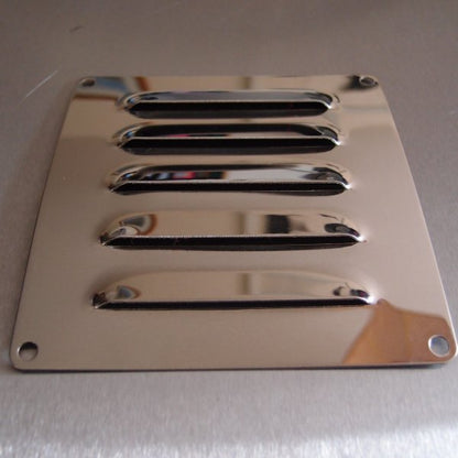 120mm x 120mm Stainless Steel Vertical Vent AISI 304