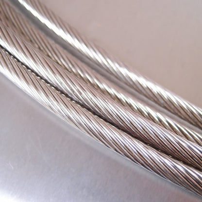 Wire Rope - Stainless Steel - 1 x 19 - AISI 316 - 100m Reel