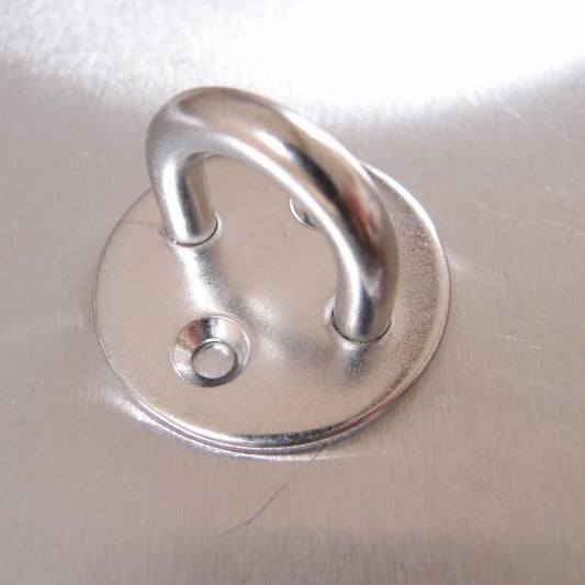 Stainless Steel Two Hole Round Eye Plates 304 AISI