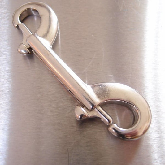 115mm Stainless Steel Double End Snap / Trigger Hook - AISI 316
