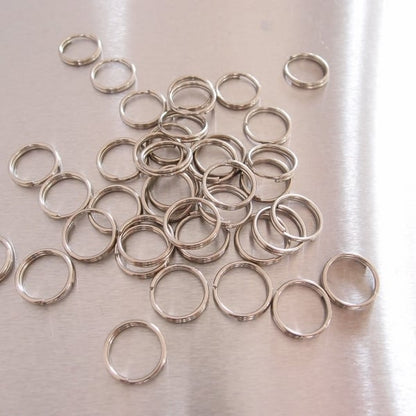 Stainless Steel Split Round Ring/Key Rings - AISI 316
