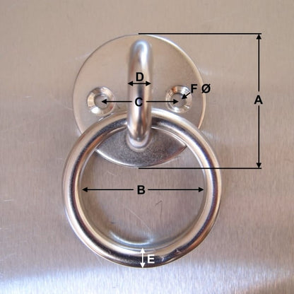 Stainless Steel Round Ring Plates AISI 304