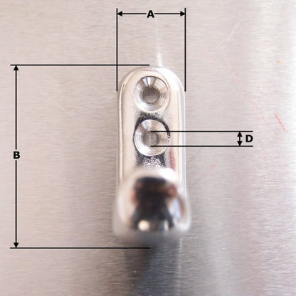 Coat hook - Cabin hook Stainless Steel AISI 316