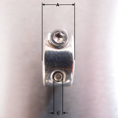 Wire Rope Stopper - Stainless steel AISI 316