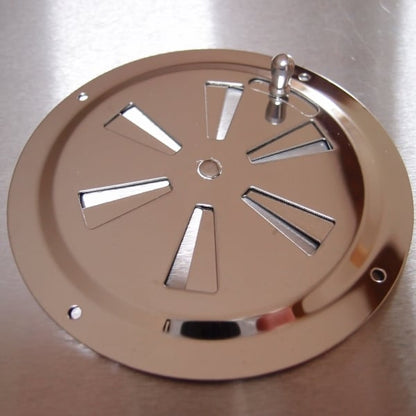 125mm Stainless Steel Lockable Round Vent AISI 304